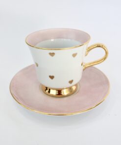 Xícara de Chá Corações