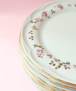 Conjunto de 6 Pratos Rasos Chérie